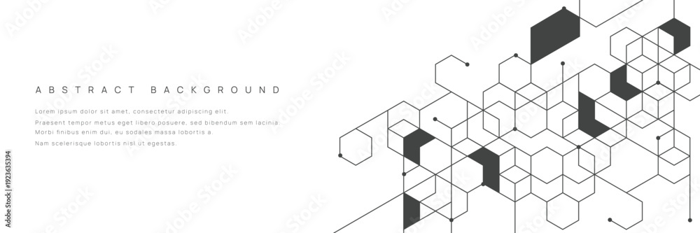 Obraz premium Graphic design element and abstract geometric background. 