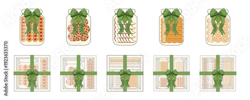 Festive Cookie Jars & Gift Boxes