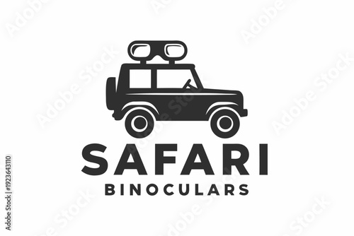 Zebra striped off road vehicle displays oversized headlights in a black and white scheme