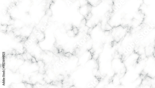 White marble texture with gray veins background