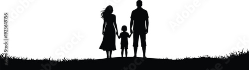 family, parents, child, silhouette, love, together, bonding, care, protection, trust, support, unity, relationship, people, lifestyle, outdoor, nature, concept, emotional, childhood