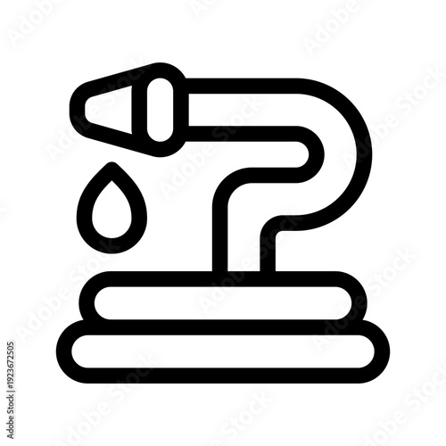 Hose Icon Vector Symbol Design Illustration