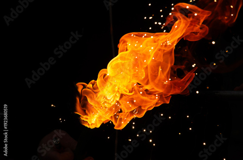 Фотография Close-up of flames