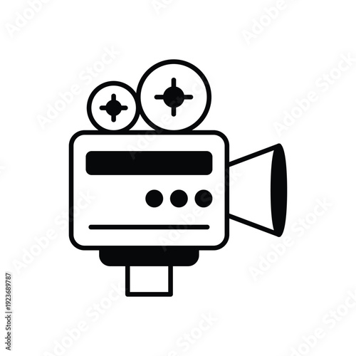 Movie Camera vector icon