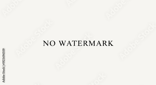 Plain off-white background with bold black text stating "NO WATERMARK