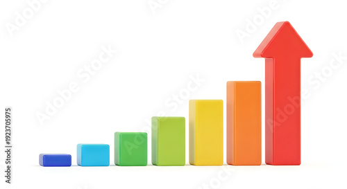 Free Download Colorful building blocks stack growing upwards with red roof isolated on transparent background - GFXLoad