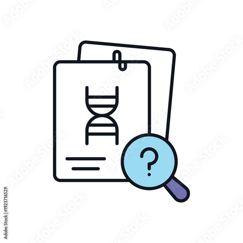 Dna Testing vector icon