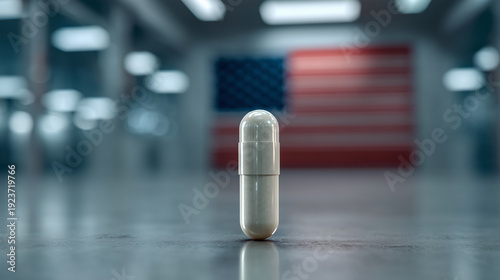 Pill and American Flag: A s...
