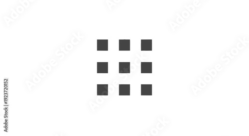 Black squares in grid pattern.