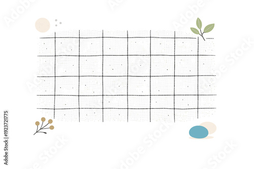 Woven linen texture. Fine irregular threads forming a gentle grid, warm and breathable atmosphere. Minimal abstract fabric surface for clean