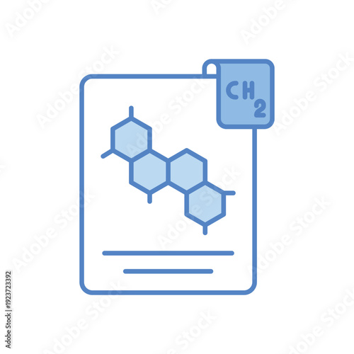 Chemistry Assignment vector icon