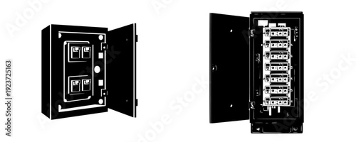 The Circuit Breaker's Guardian: A Silhouette of Electrical Protection