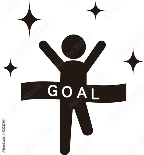 ゴールした人のアイコン