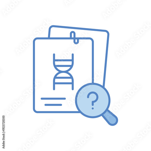Dna Testing vector icon