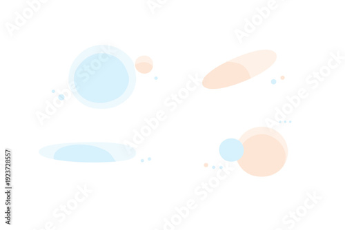 Abstract glow light overlay. Gentle blurred highlights and soft light spots floating lightly, suggesting depth and softness. Calm, dreamy