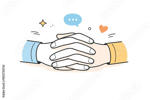 Idle hands moment. A close-up of fingers interlaced on a desk or lap, no task at hand, just soft boredom or casual daydreaming. The mood is