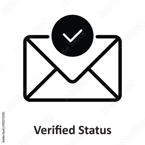 Verified Status Vector icon which can easily modify or edit