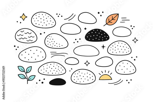 Organic earth grain texture. Abstract pattern inspired by soil particles and natural erosion, creating a soft tactile feeling without