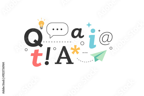 Abstract Communication Design. Type-led compositions. Abstract arrangement of characters and symbols forming a dynamic yet calm layout, suggesting