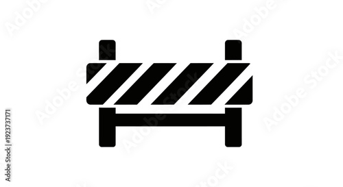 Labor day barricade icon design vector illustration Vector