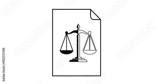 Labor day justice balance scales legal equality fairness concept Vector