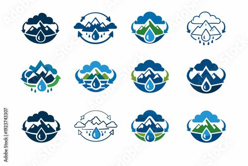 Digital-first collaboration. Abstract people icons and interface panels interacting smoothly, expressing teamwork in a modern business