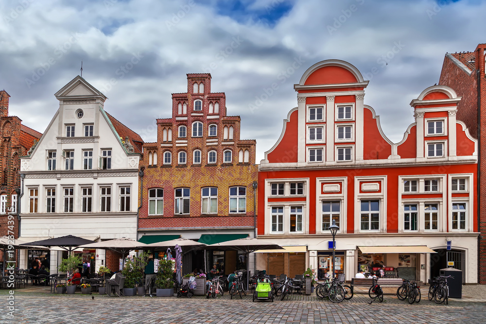 Obraz premium Am Sande Square in Luneburg, Germany