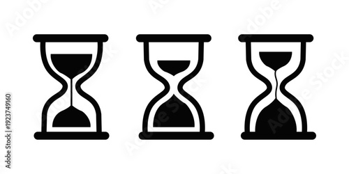 hourglass vector illustration png file