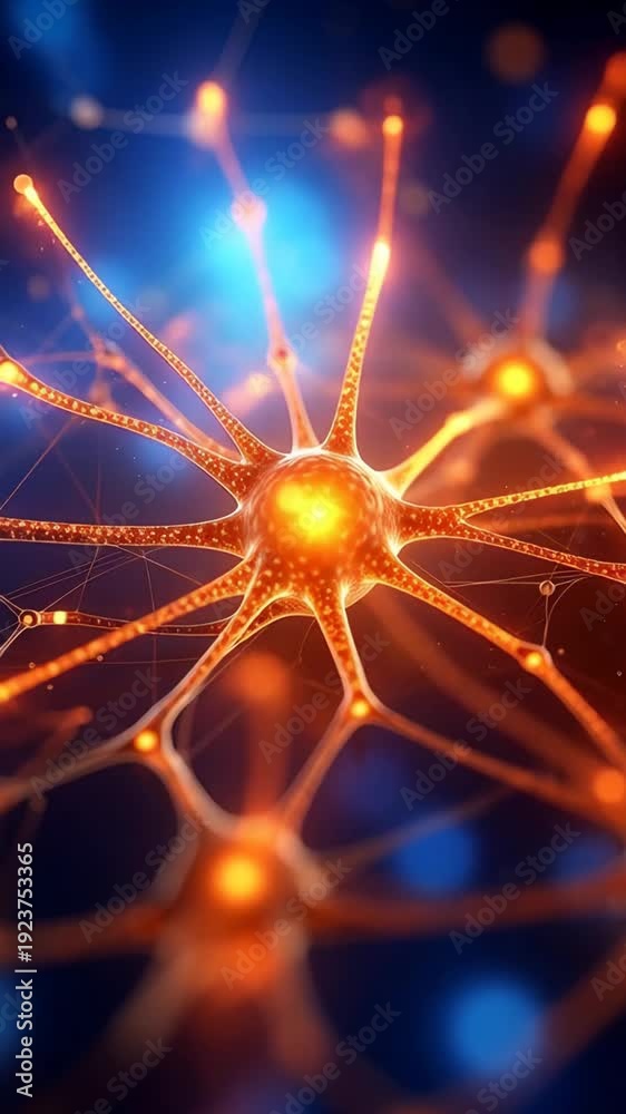 custom made wallpaper toronto digitalAbstract digital representation of glowing neural network with active energy transmission