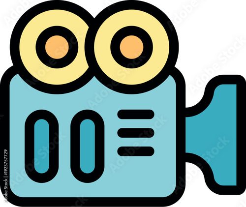 Vintage movie camera evoking classic filmmaking era, capturing memories on film