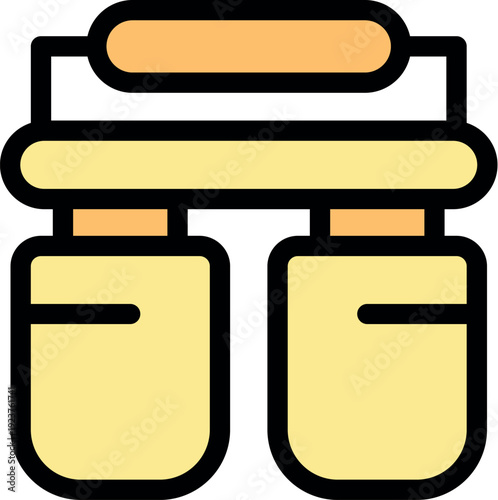 Double cartridge water filter purifying tap water, ensuring clean and safe drinking water for household needs