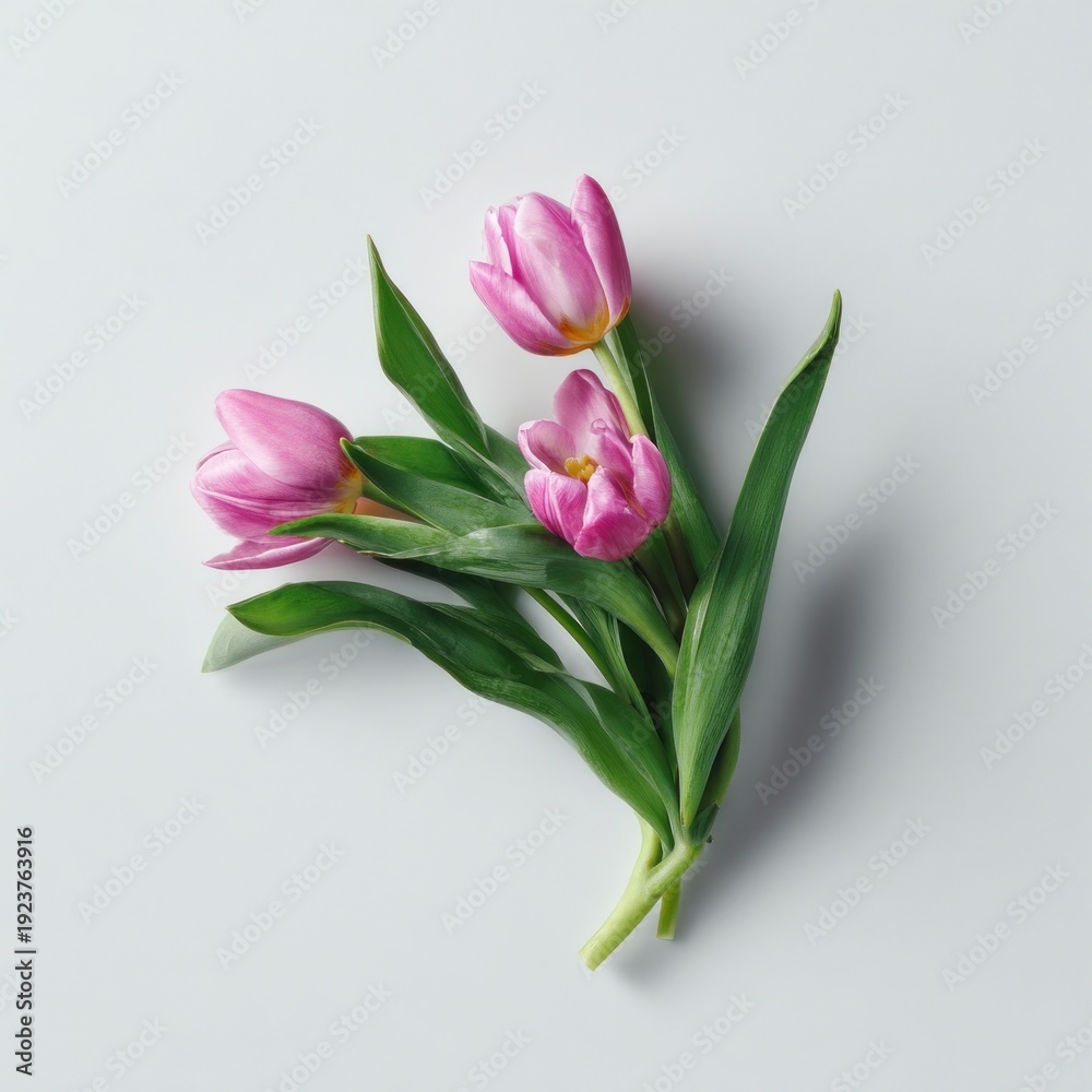 Fototapeta premium Tulip flowers tulips white.