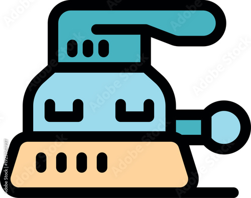 Electric polishing machine ensuring a perfect finish on various materials, ideal for professional use and diy projects