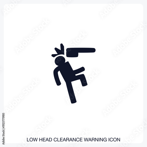 Low Head Clearance Warning Icon