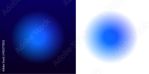 Set of abstract liquid gradient circles, neon colors merge, soft blot patterns, round blob elements, floating drop and drops water. Smooth organic form with blue accents. Vector png banner.