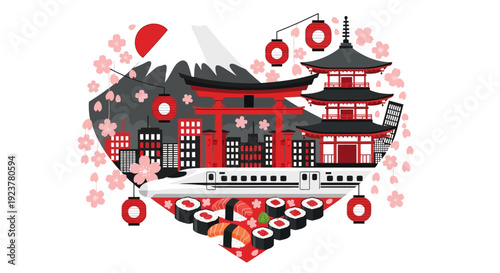 Explore the rich culture and iconic landmarks of Japan, from ancient temples to modern cityscapes