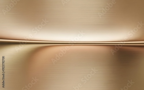 A close-up view of a smooth metallic surface with a reflective finish