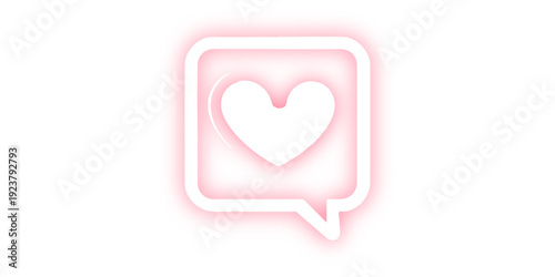 A romantic pink tooth icon vector illustration in a 3D heart shape for a Valentine's Day celebration of love and dental passion on a white background