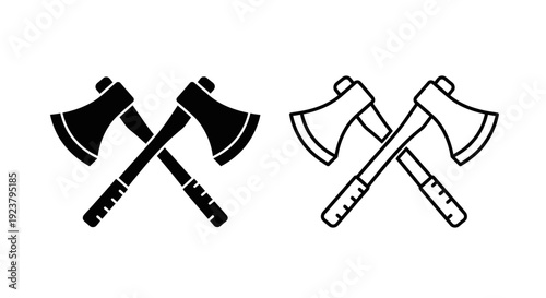 Labor day celebration with axe symbols and tools Vector