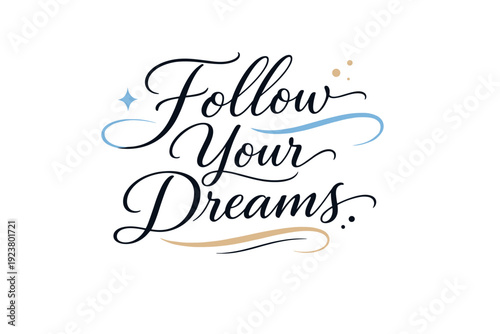 Script typography. Elegant handwritten lettering with smooth flowing strokes, expressive and refined mood. Editorial typographic composition focused on rhythm,