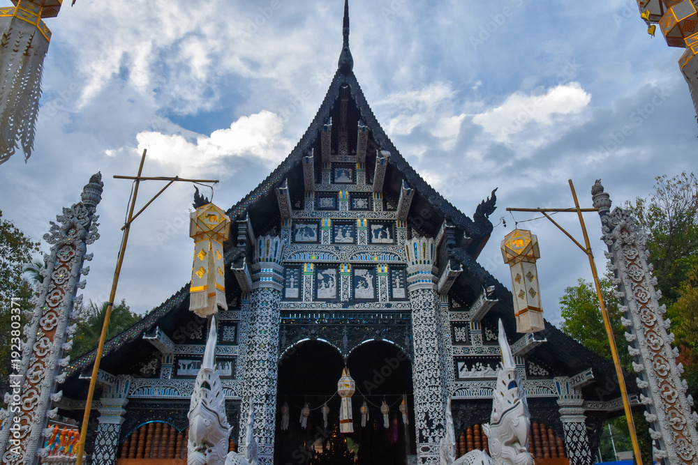 Obraz premium Chiang Mai Thailand - 15 November, 2022: Wat Lok Moli