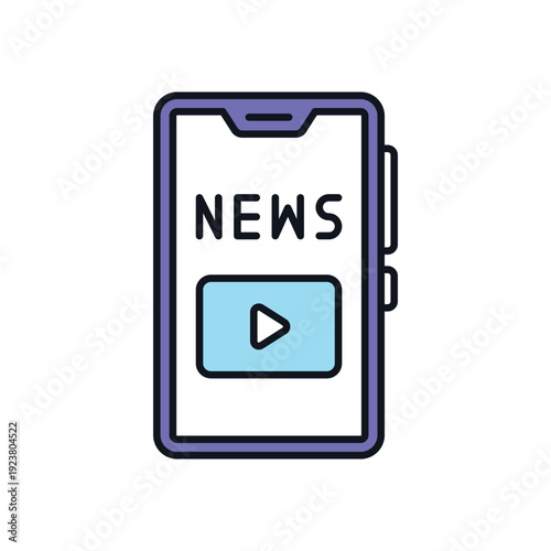 News  vector icon