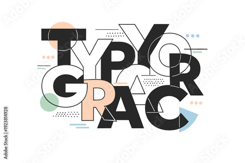 Typographic textures composition. Large bold letters forming an abstract texture, with overlapping characters and subtle rhythm in spacing.