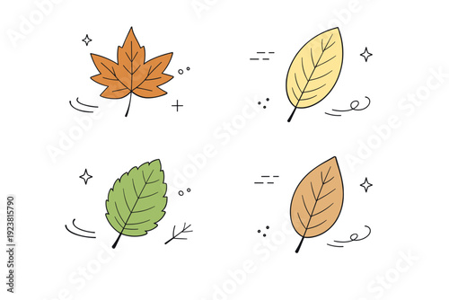 Autumn leaves textures. Dry leaf surfaces with subtle veins and organic imperfections. Calm earthy feeling expressed through simple shapes and spacing.