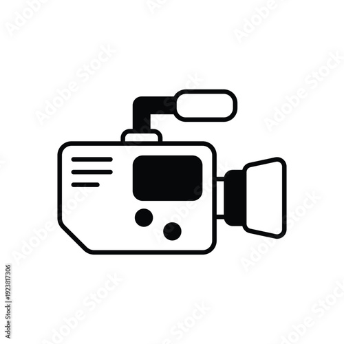 Camcorder  vector icon