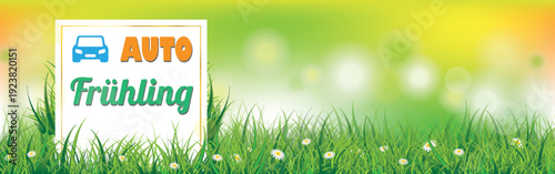 Autofrühling Banner