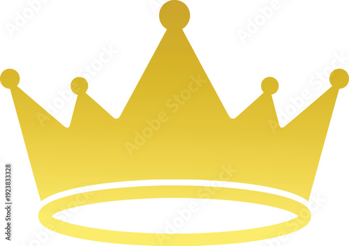 Golden crown icon
