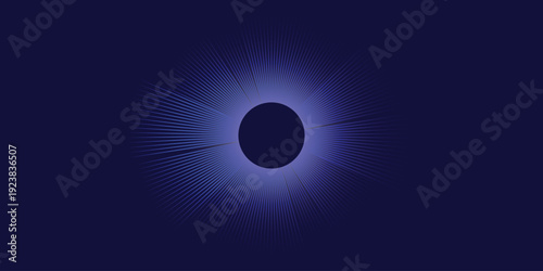 Celestial Veil: A captivating cosmic spectacle, the moon completely obscures the sun, revealing a breathtaking corona. A symbol of wonder and the dance of the cosmos.