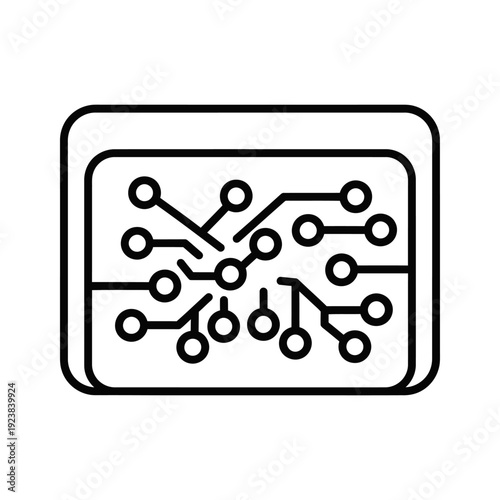 Clean and simple hand-drawn family tree illustration with black lines on white background, ideal for ancestry projects, education, and design templates.