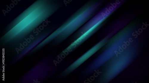 Dynamic Abstract Light Streaks Background with Modern Neon Gradient Colors. A sleek visual design featuring vibrant teal, blue, and purple lines for a futuristic feel